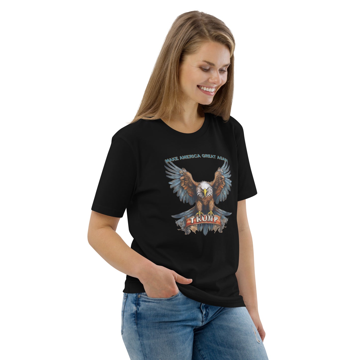 TRUMP MAKE AMERICA GREAT AGAIN Unisex organic cotton t-shirt
