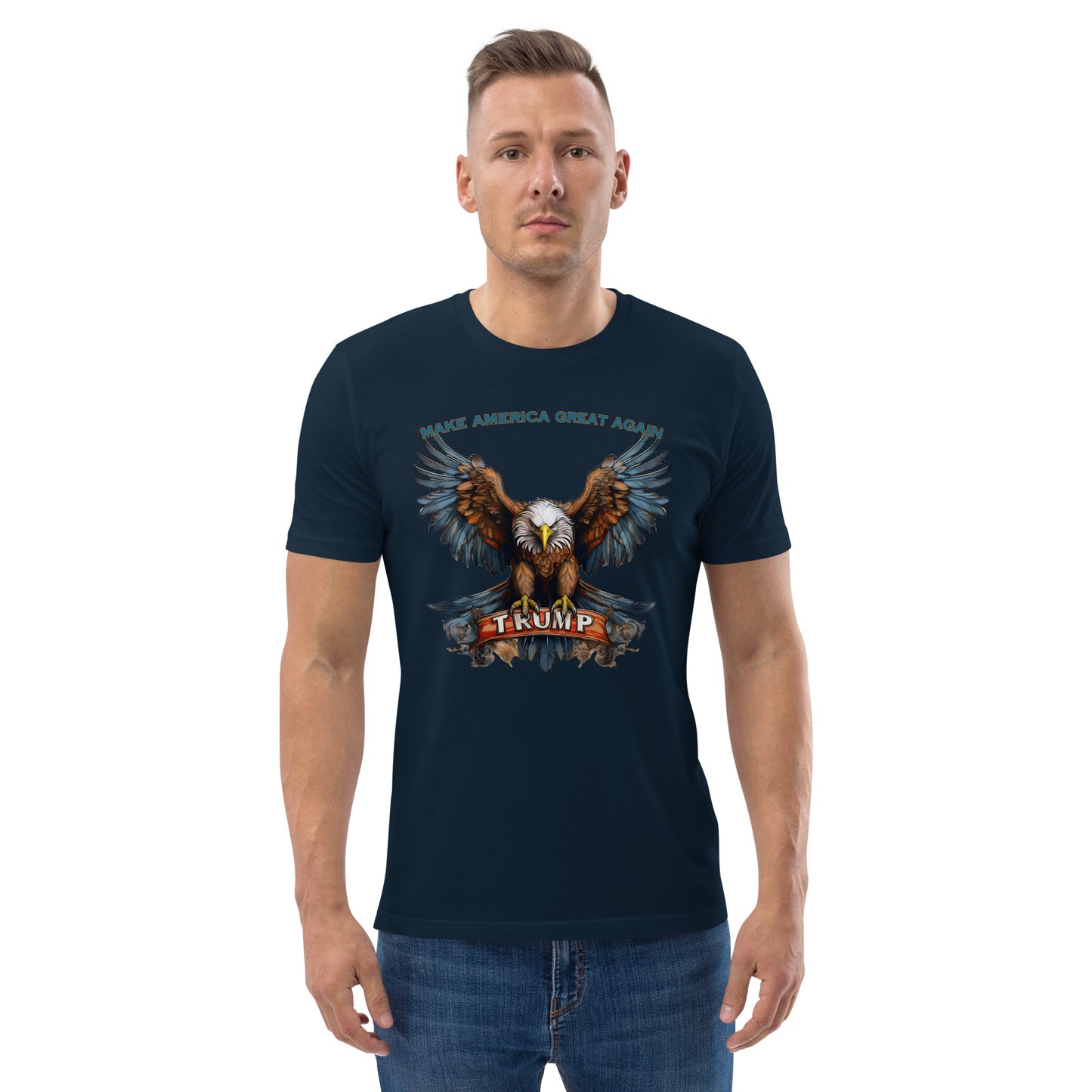 TRUMP MAKE AMERICA GREAT AGAIN Unisex organic cotton t-shirt