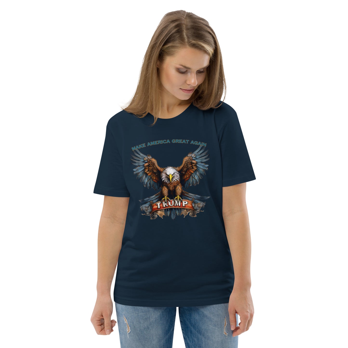 TRUMP MAKE AMERICA GREAT AGAIN Unisex organic cotton t-shirt