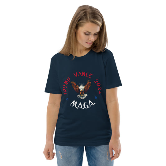 2024 MAGA PATRIOTIC Unisex organic cotton t-shirt