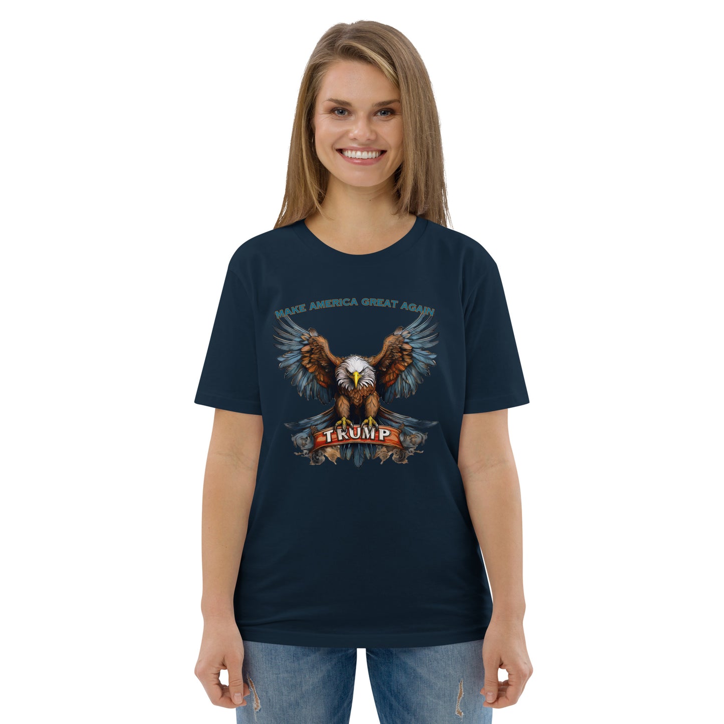 TRUMP MAKE AMERICA GREAT AGAIN Unisex organic cotton t-shirt