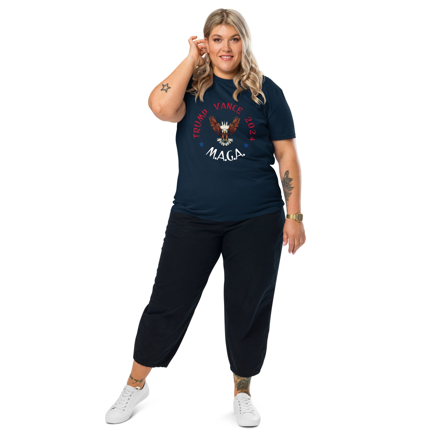 2024 MAGA PATRIOTIC Unisex organic cotton t-shirt