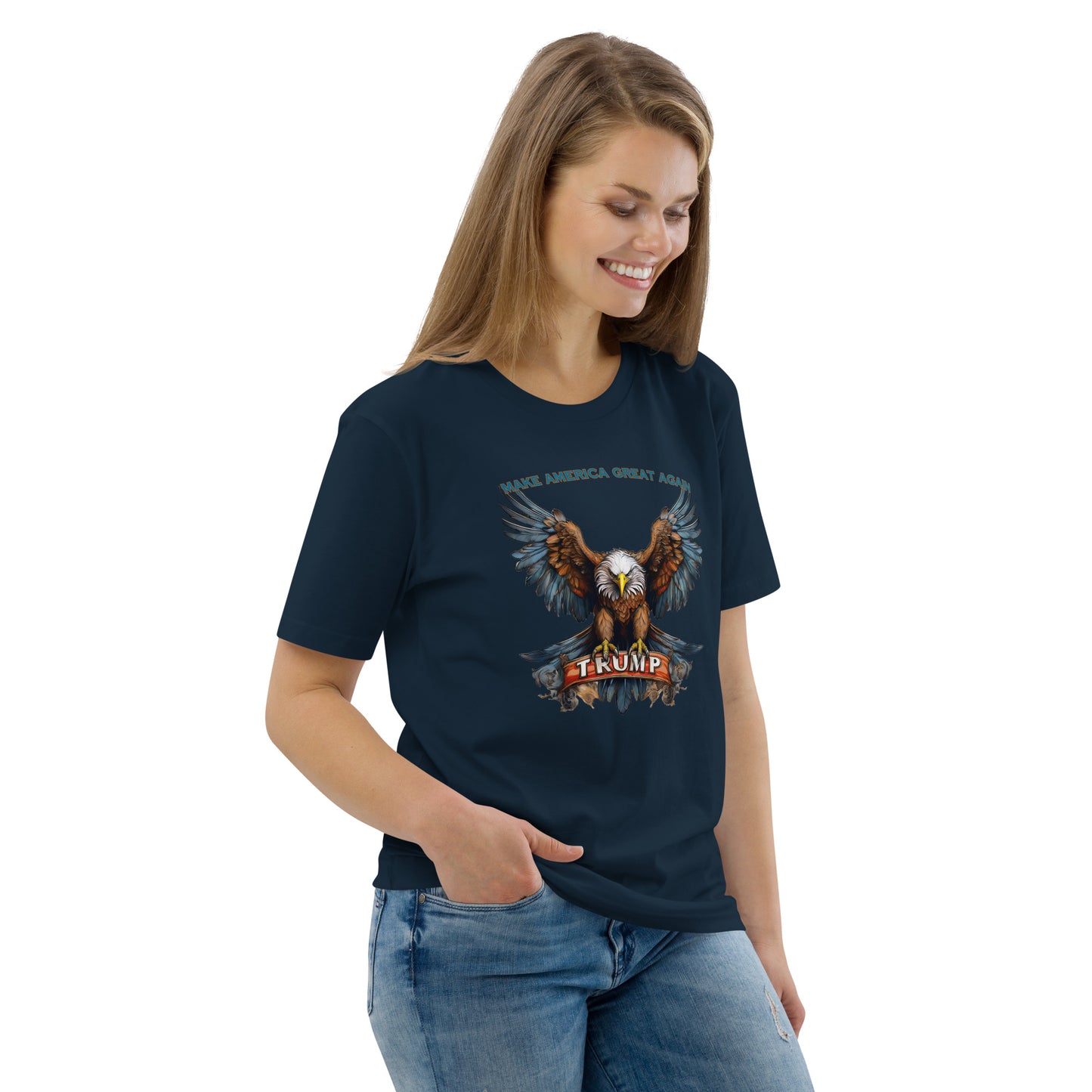 TRUMP MAKE AMERICA GREAT AGAIN Unisex organic cotton t-shirt