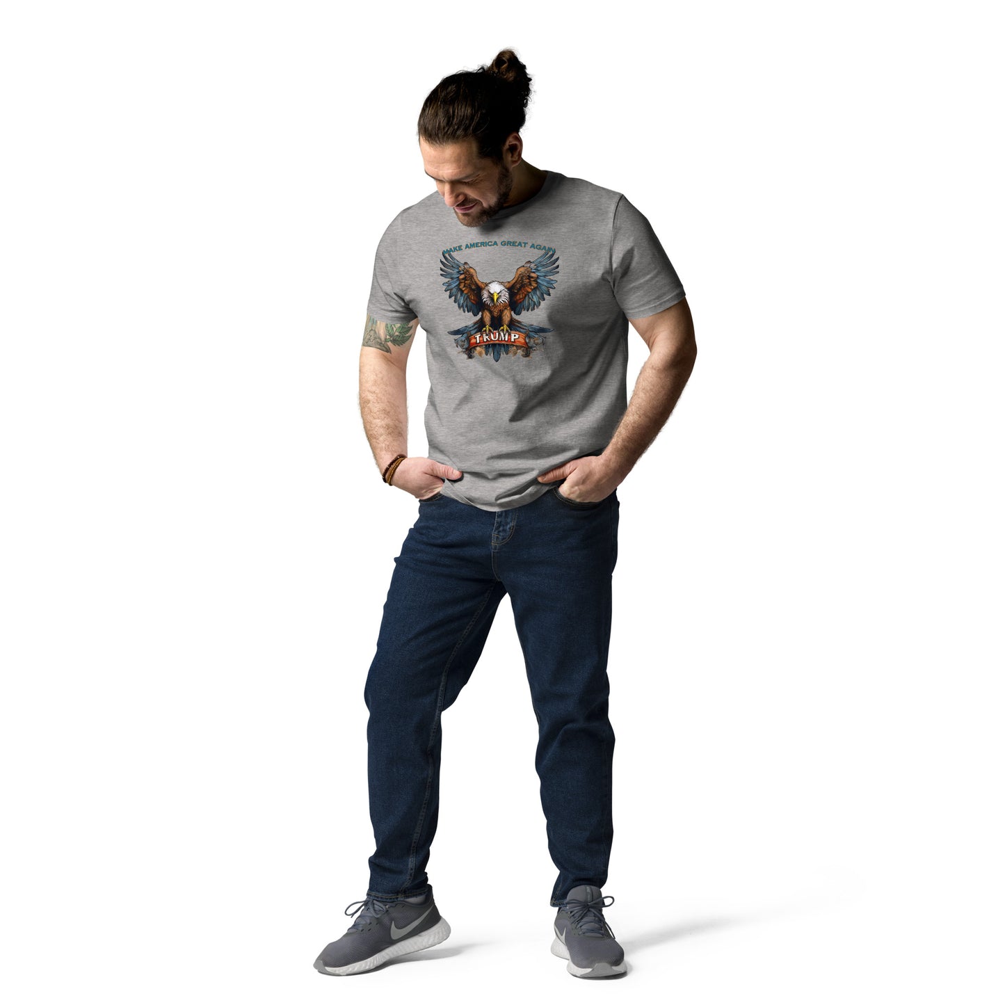TRUMP MAKE AMERICA GREAT AGAIN Unisex organic cotton t-shirt