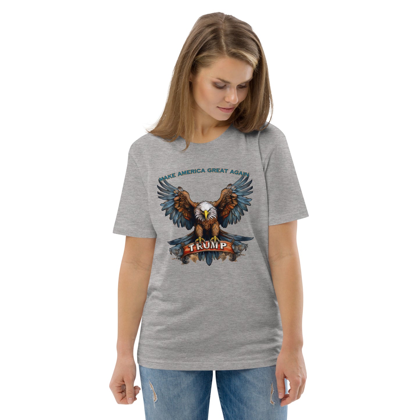 TRUMP MAKE AMERICA GREAT AGAIN Unisex organic cotton t-shirt