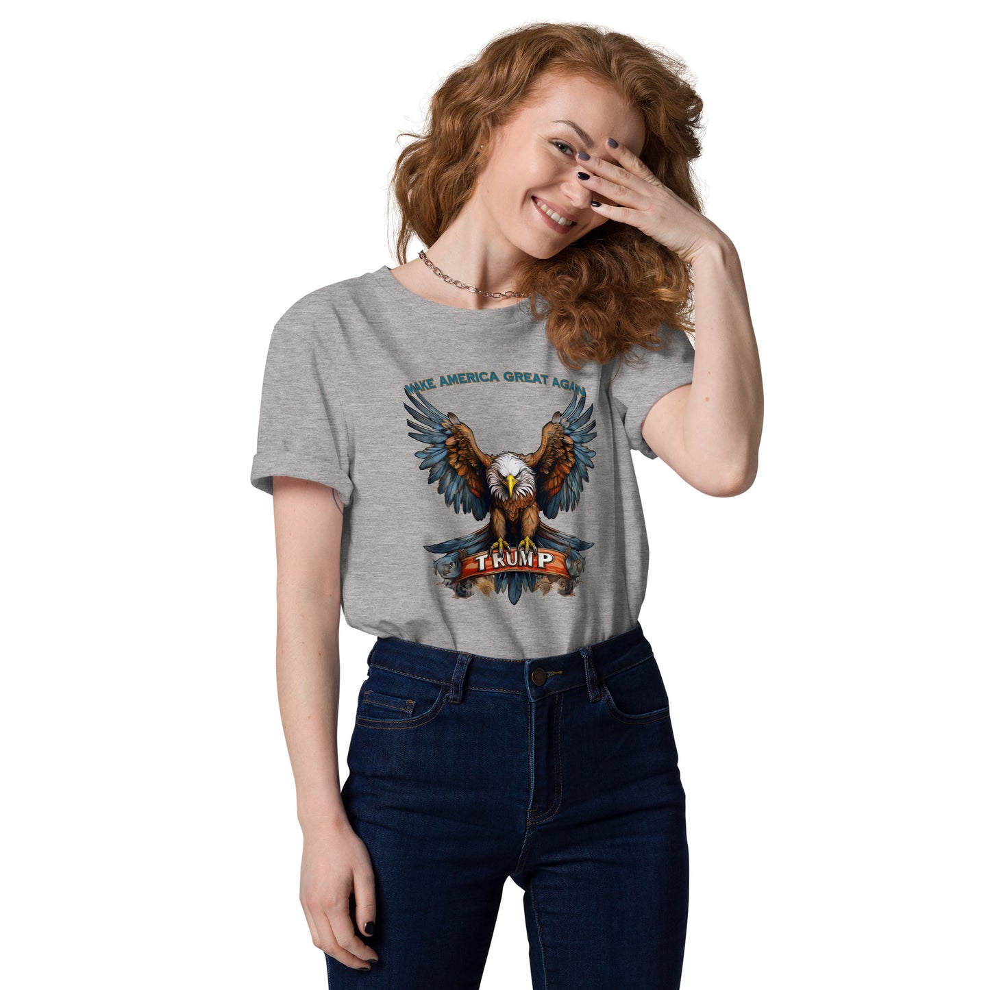 TRUMP MAKE AMERICA GREAT AGAIN Unisex organic cotton t-shirt