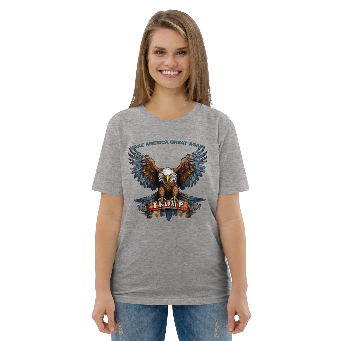 TRUMP MAKE AMERICA GREAT AGAIN Unisex organic cotton t-shirt