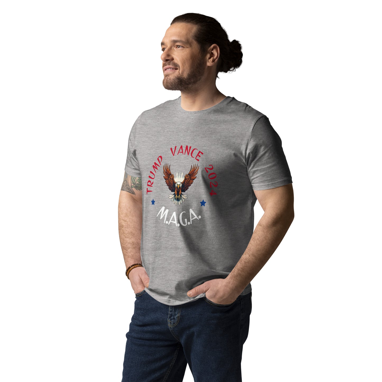 2024 MAGA PATRIOTIC Unisex organic cotton t-shirt