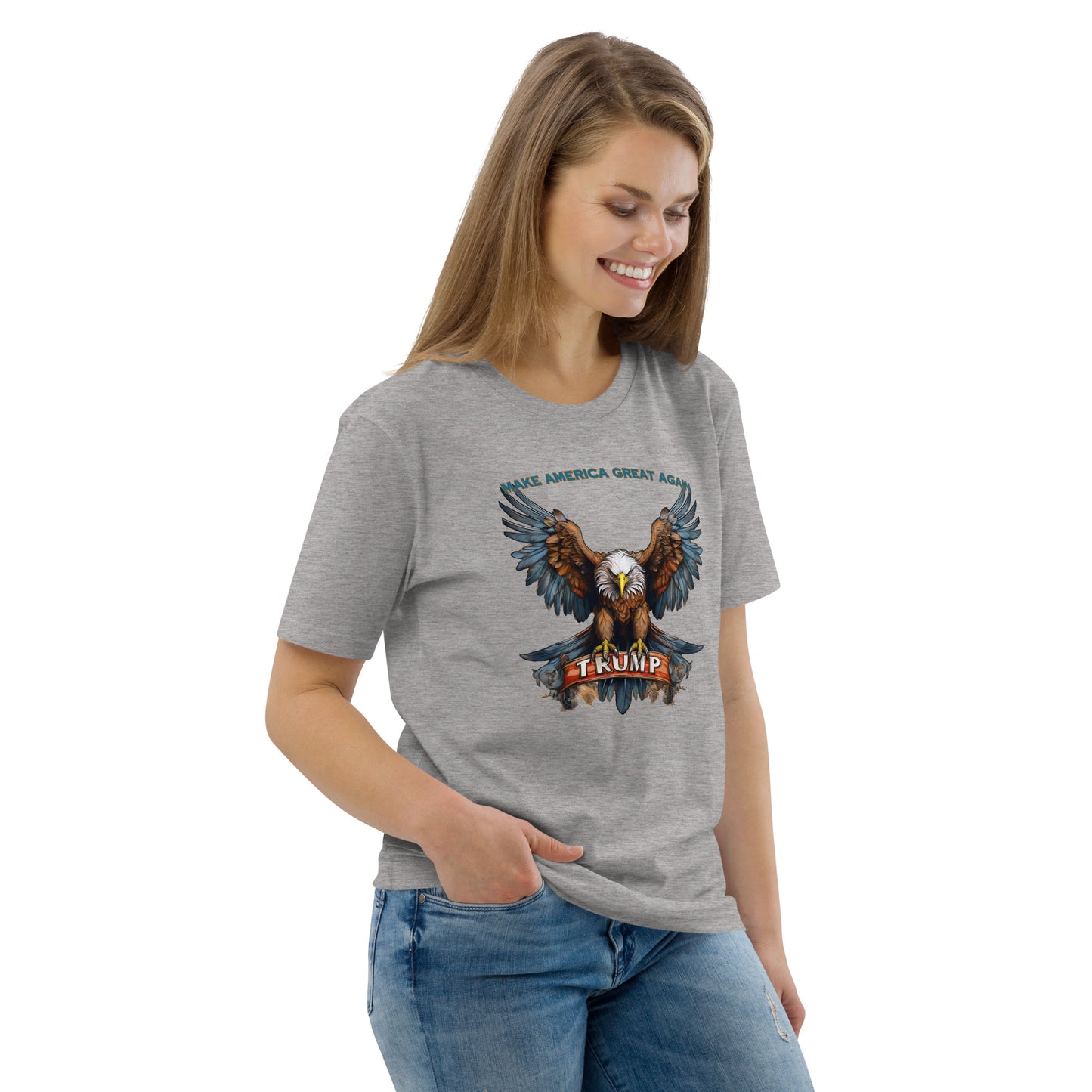 TRUMP MAKE AMERICA GREAT AGAIN Unisex organic cotton t-shirt