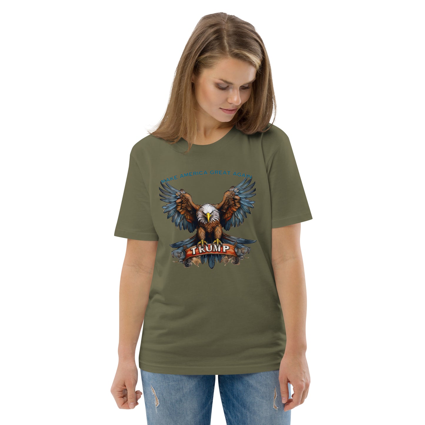 TRUMP MAKE AMERICA GREAT AGAIN Unisex organic cotton t-shirt
