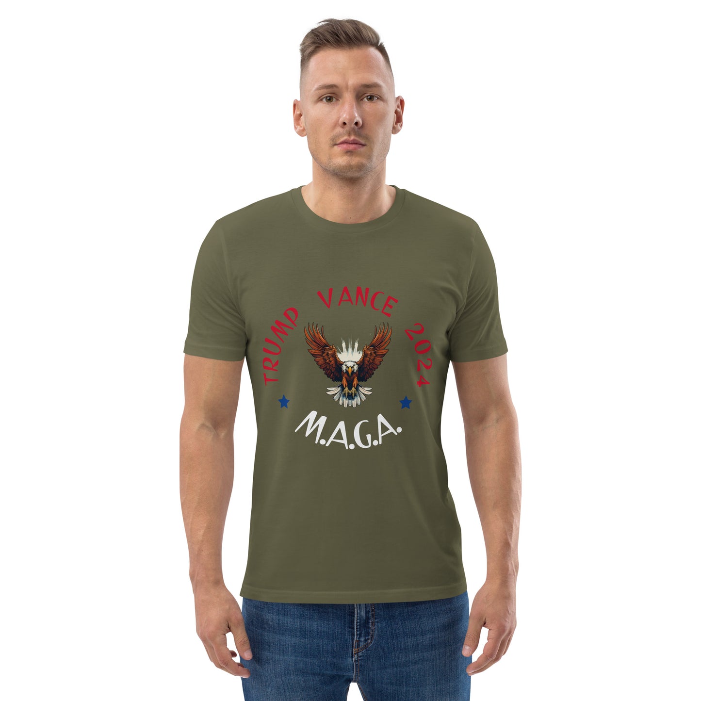 2024 MAGA PATRIOTIC Unisex organic cotton t-shirt