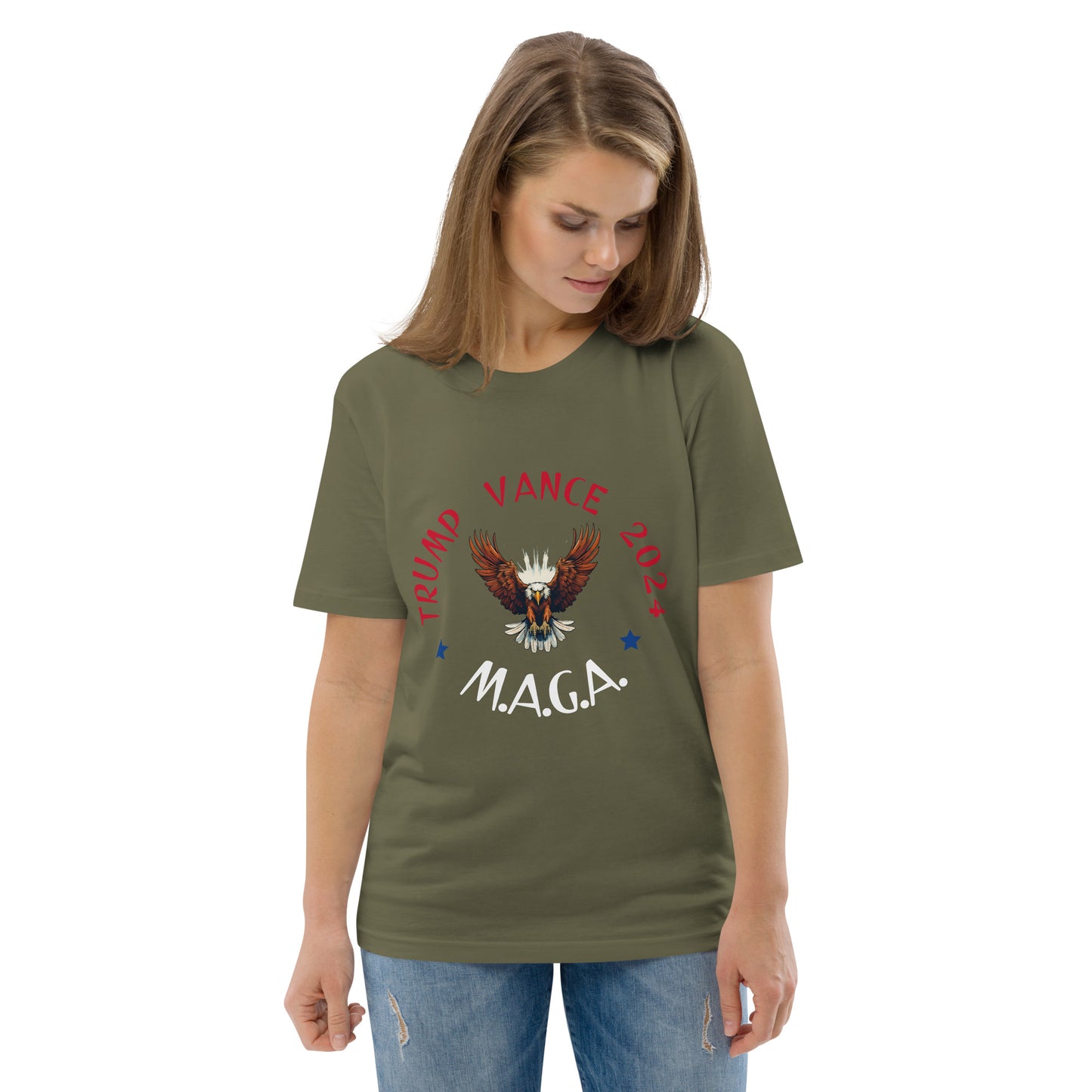 2024 MAGA PATRIOTIC Unisex organic cotton t-shirt