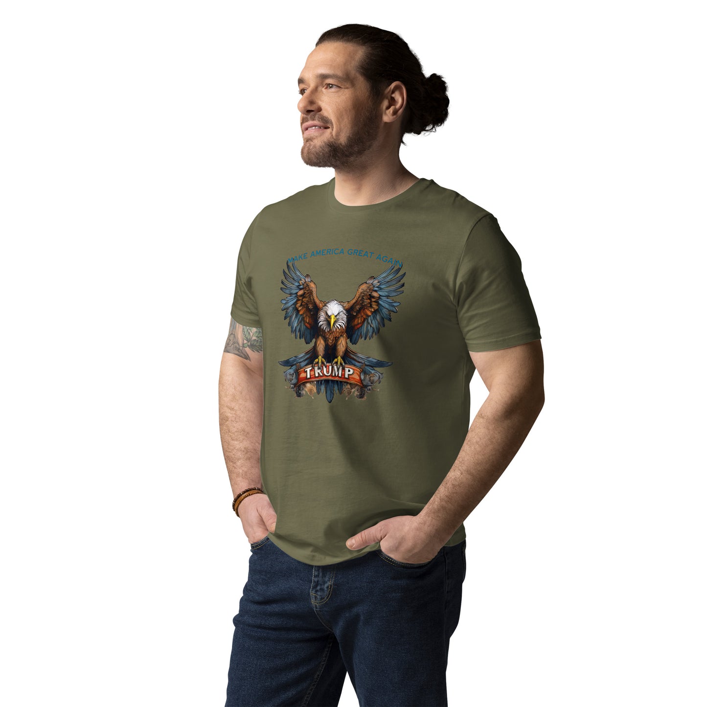TRUMP MAKE AMERICA GREAT AGAIN Unisex organic cotton t-shirt