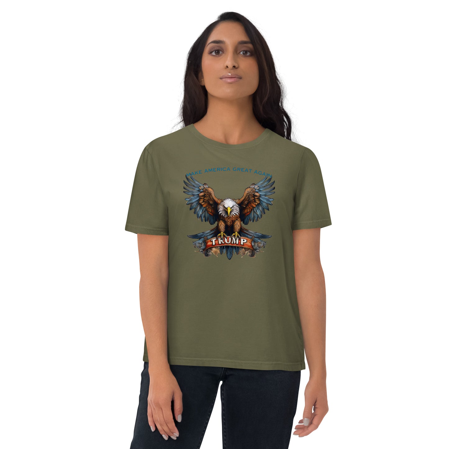 TRUMP MAKE AMERICA GREAT AGAIN Unisex organic cotton t-shirt