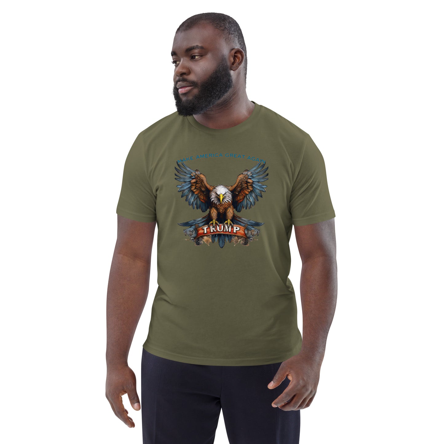 TRUMP MAKE AMERICA GREAT AGAIN Unisex organic cotton t-shirt