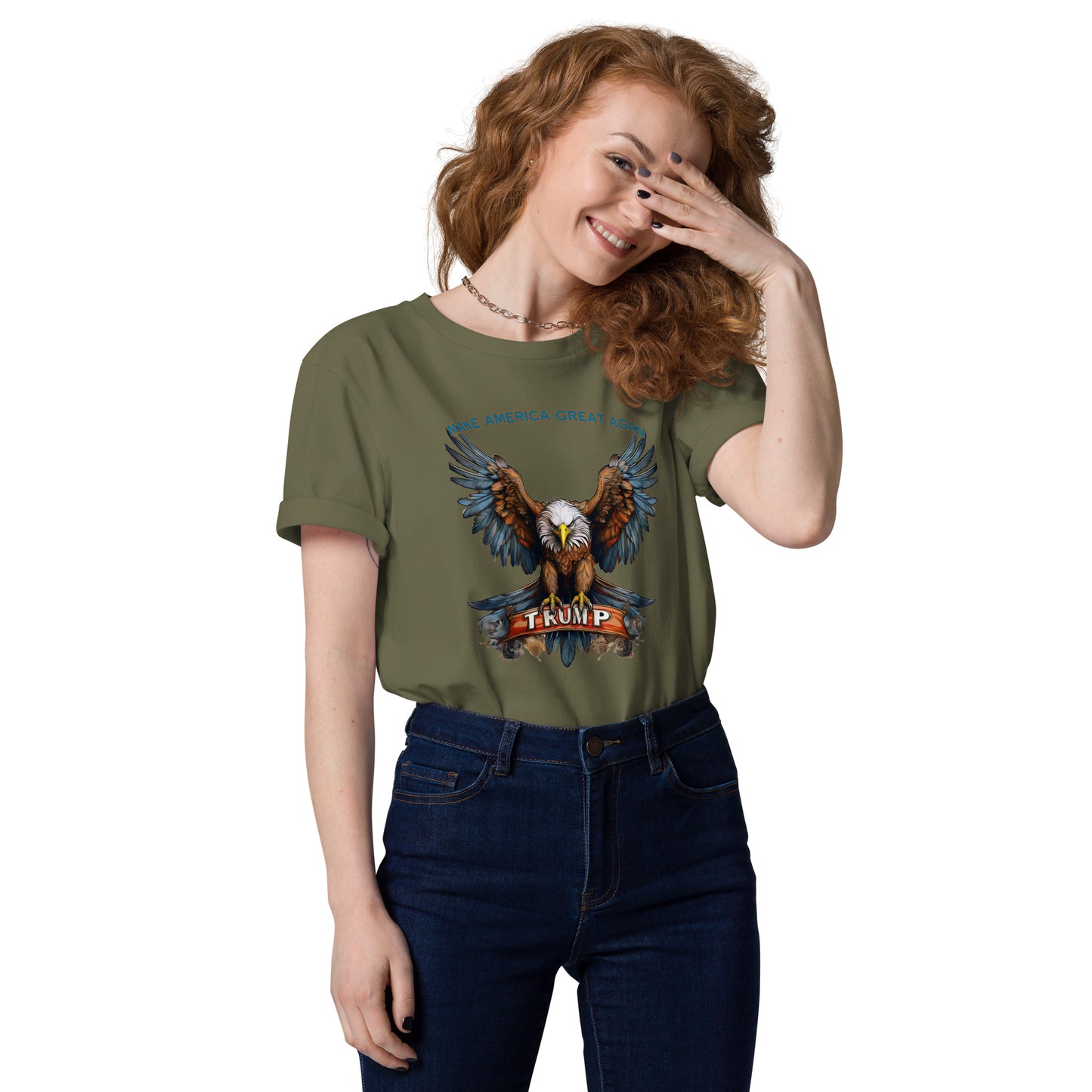 TRUMP MAKE AMERICA GREAT AGAIN Unisex organic cotton t-shirt