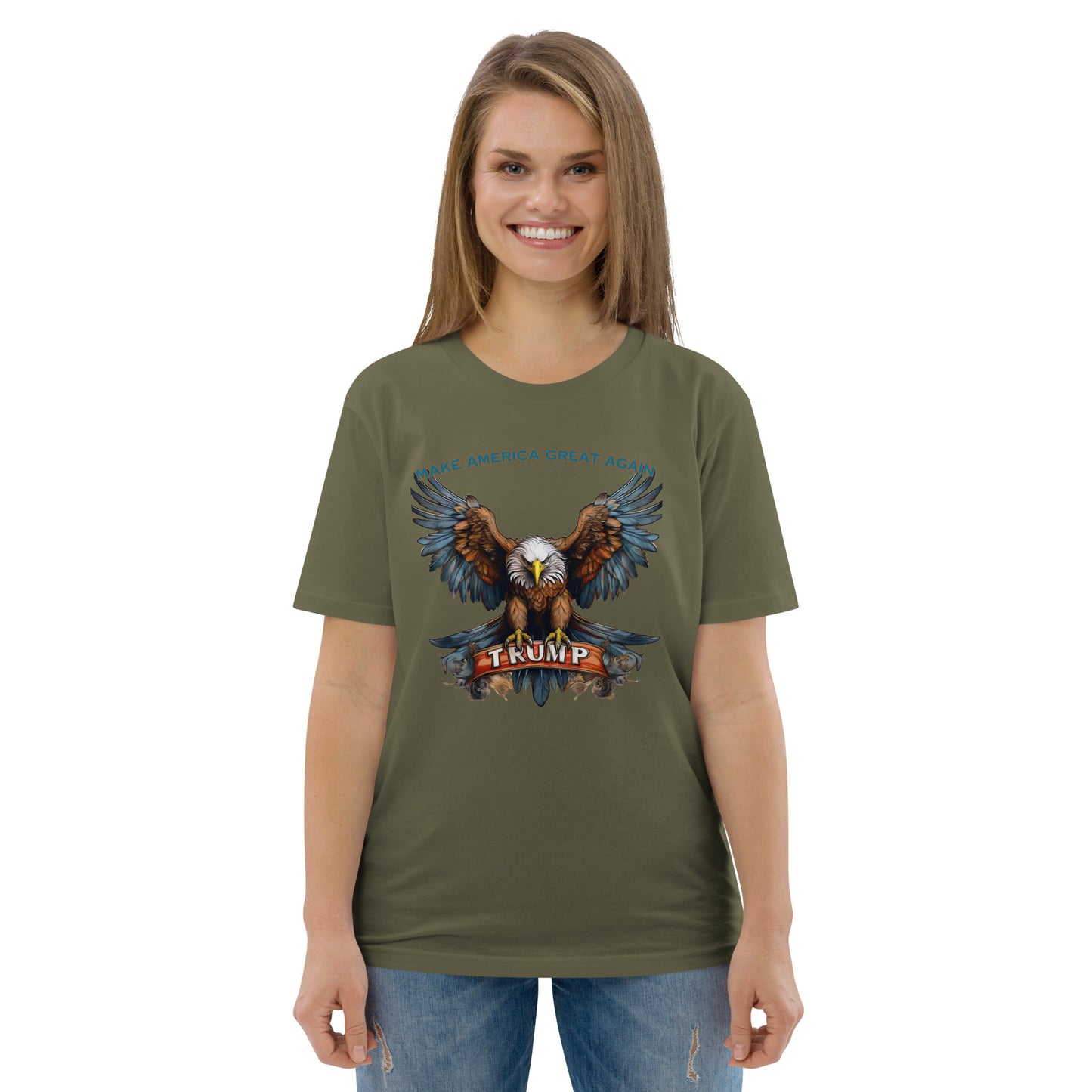 TRUMP MAKE AMERICA GREAT AGAIN Unisex organic cotton t-shirt