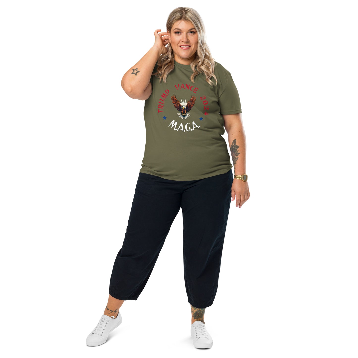 2024 MAGA PATRIOTIC Unisex organic cotton t-shirt