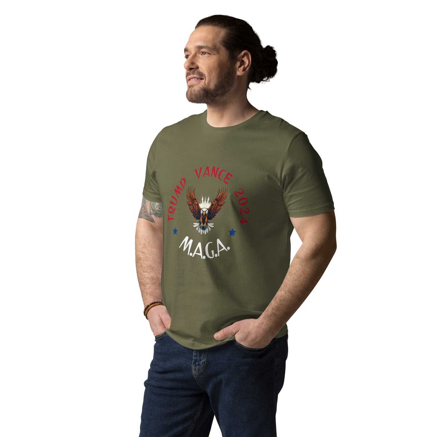2024 MAGA PATRIOTIC Unisex organic cotton t-shirt