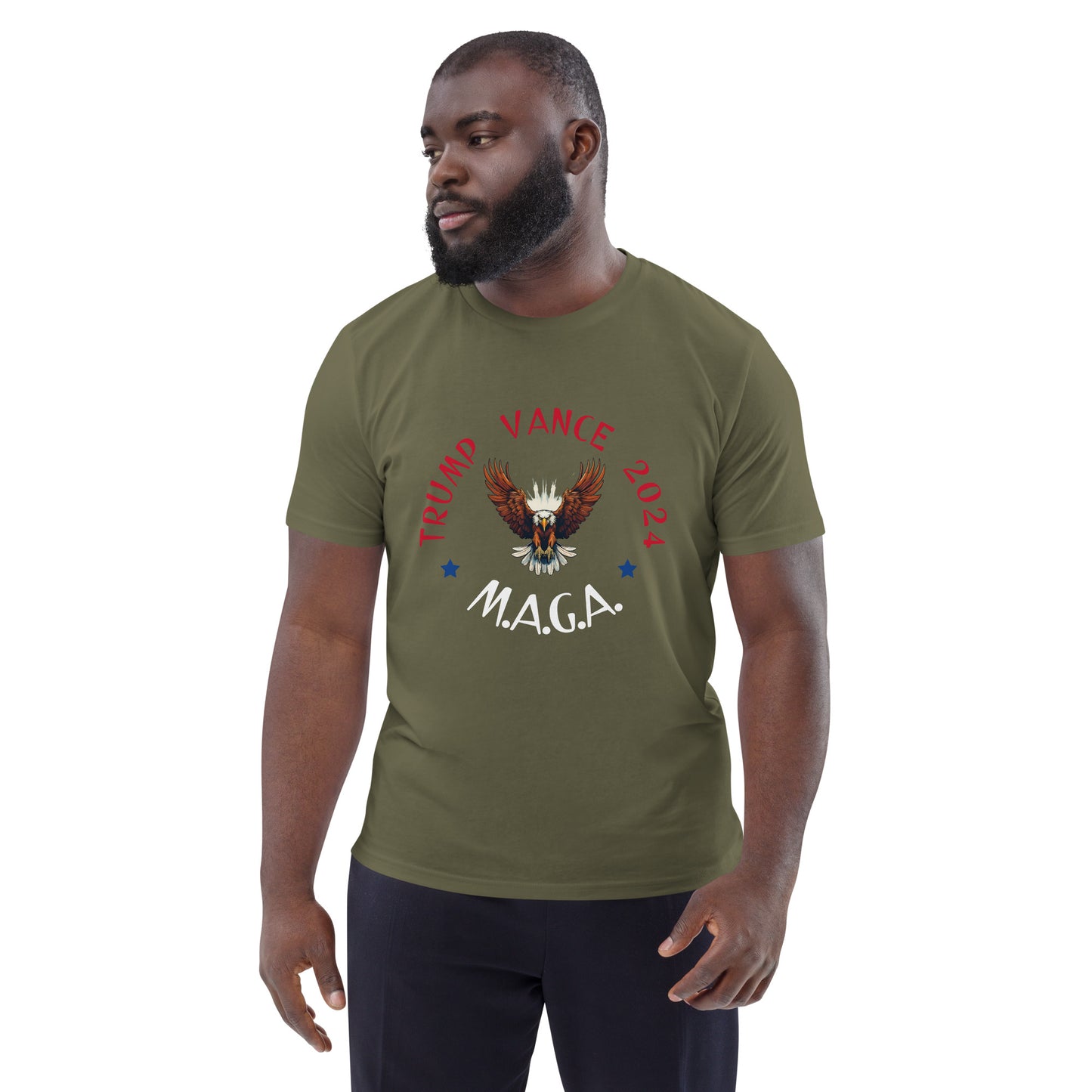 2024 MAGA PATRIOTIC Unisex organic cotton t-shirt