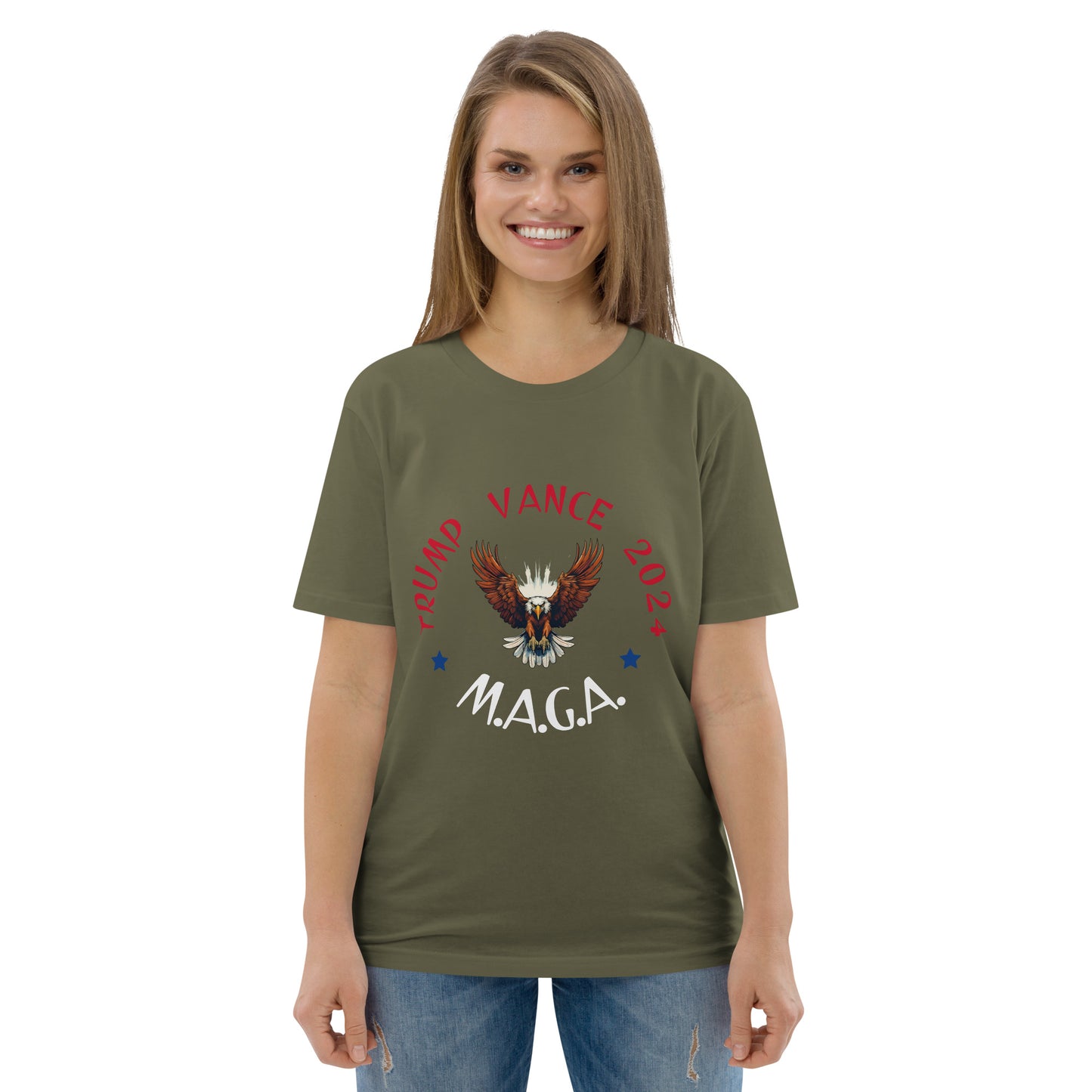 2024 MAGA PATRIOTIC Unisex organic cotton t-shirt