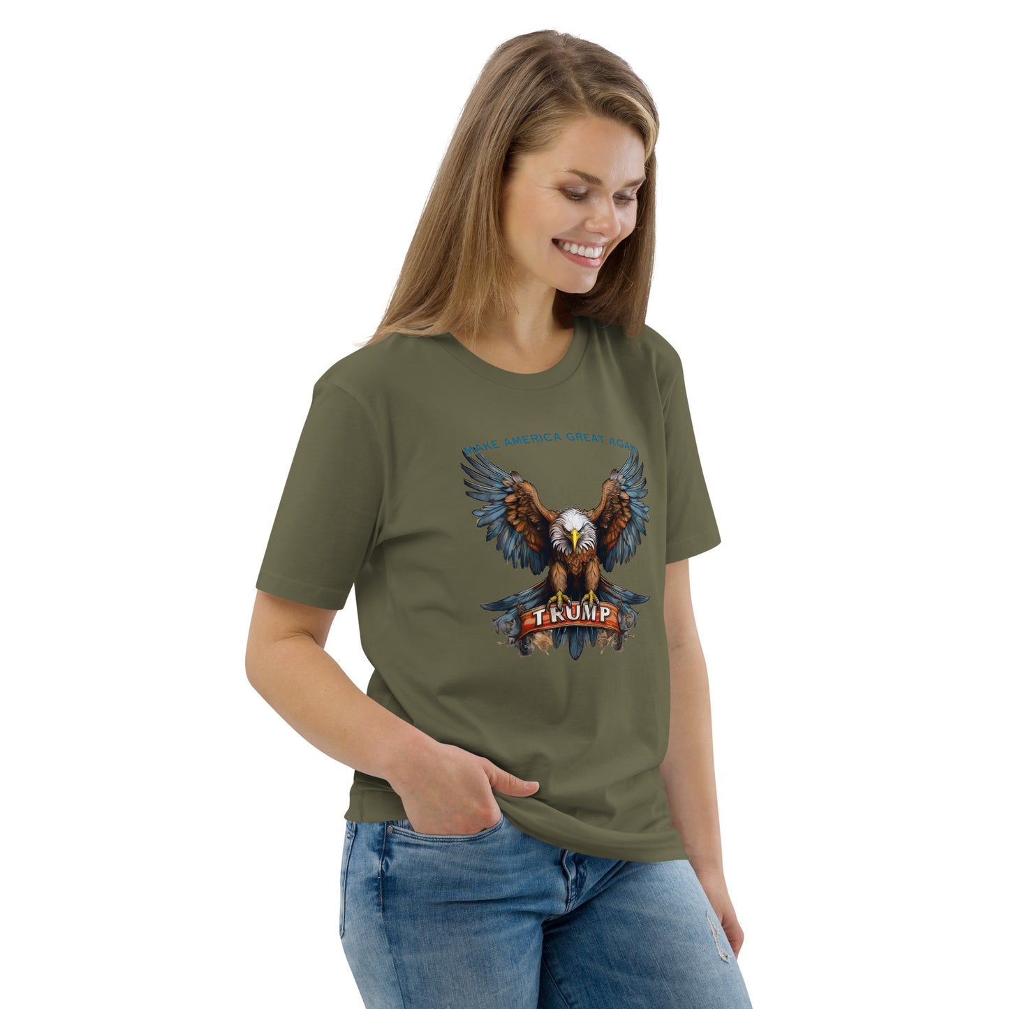 TRUMP MAKE AMERICA GREAT AGAIN Unisex organic cotton t-shirt