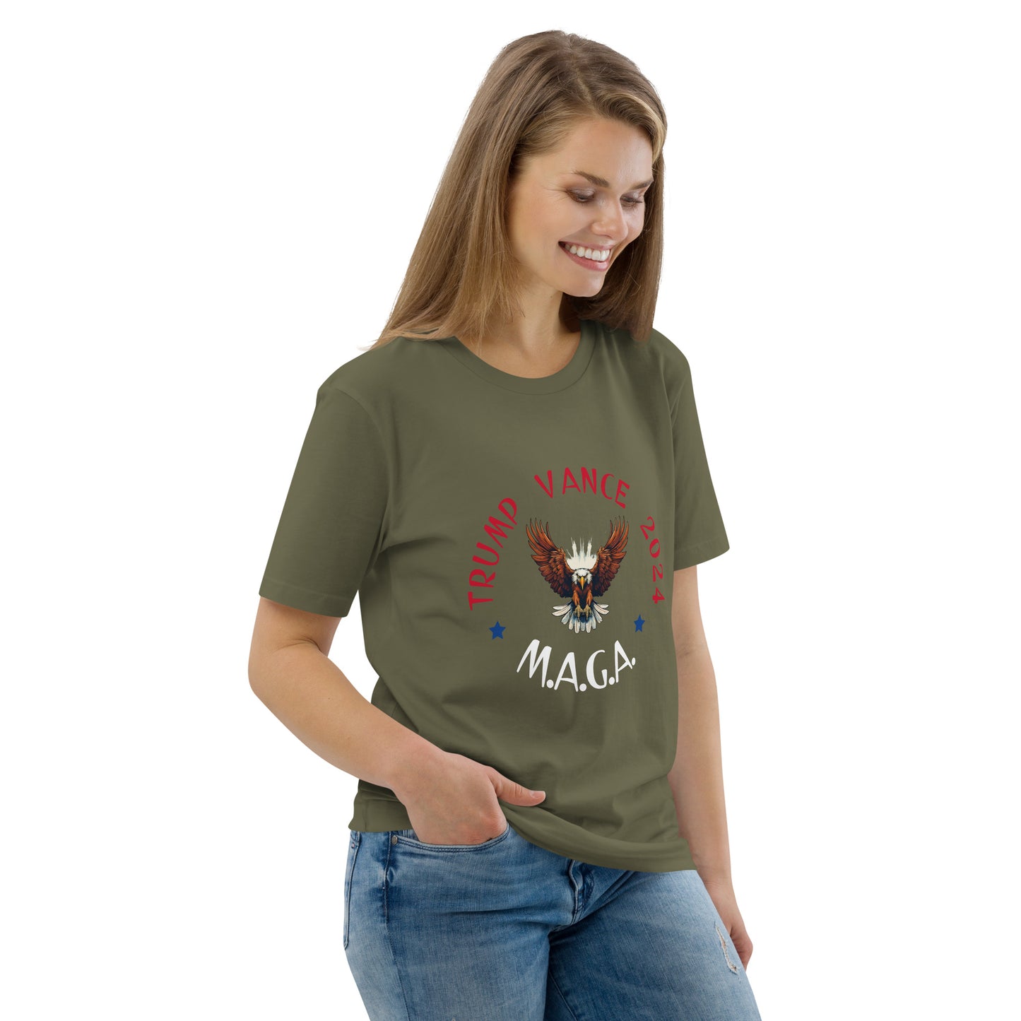 2024 MAGA PATRIOTIC Unisex organic cotton t-shirt