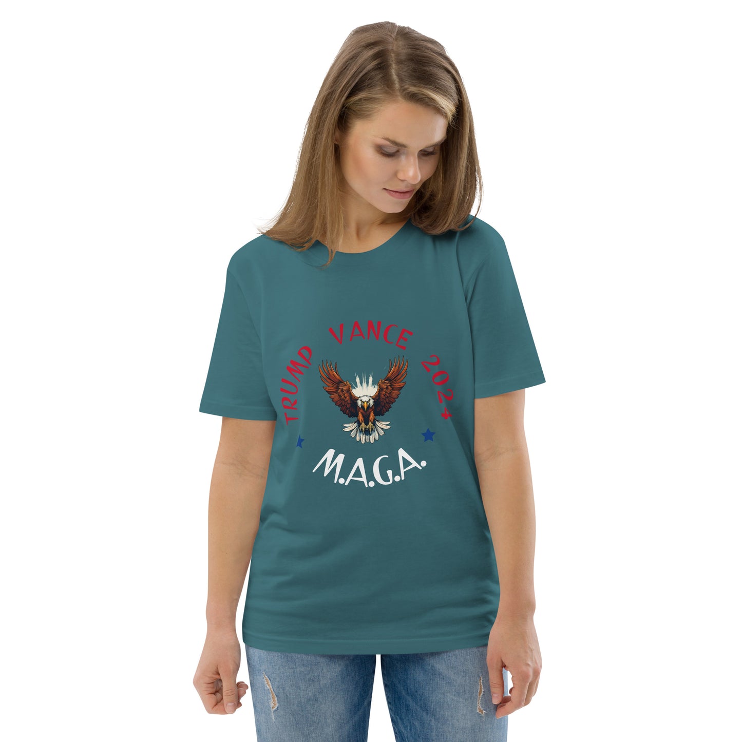 2024 MAGA PATRIOTIC Unisex organic cotton t-shirt