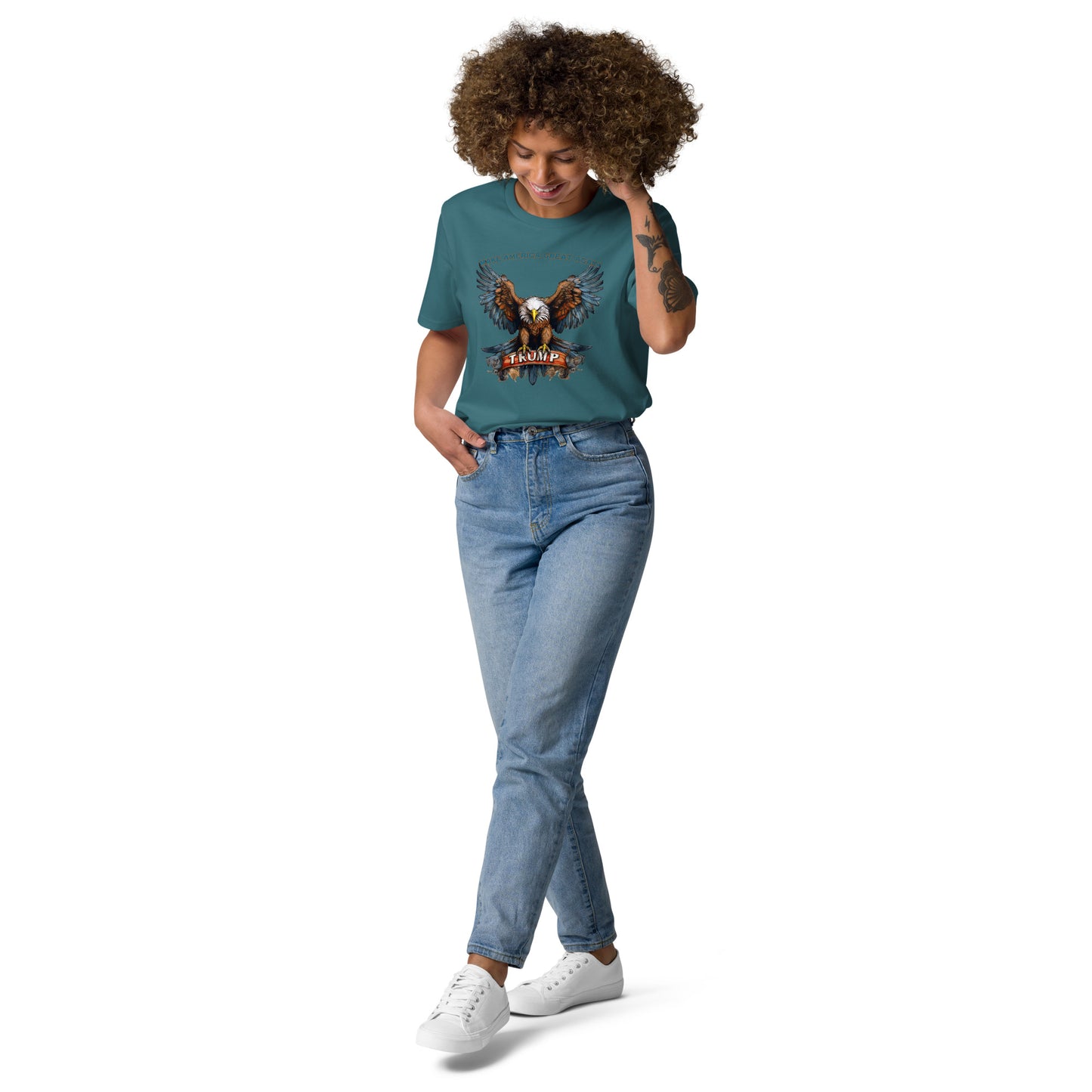 TRUMP MAKE AMERICA GREAT AGAIN Unisex organic cotton t-shirt