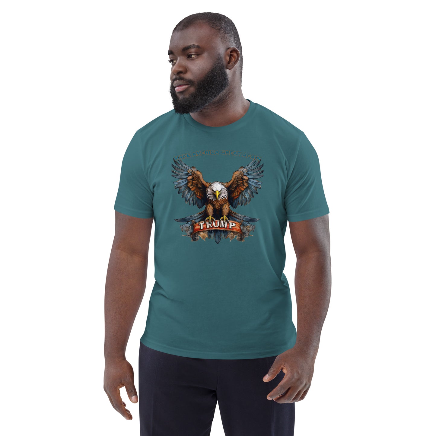 TRUMP MAKE AMERICA GREAT AGAIN Unisex organic cotton t-shirt