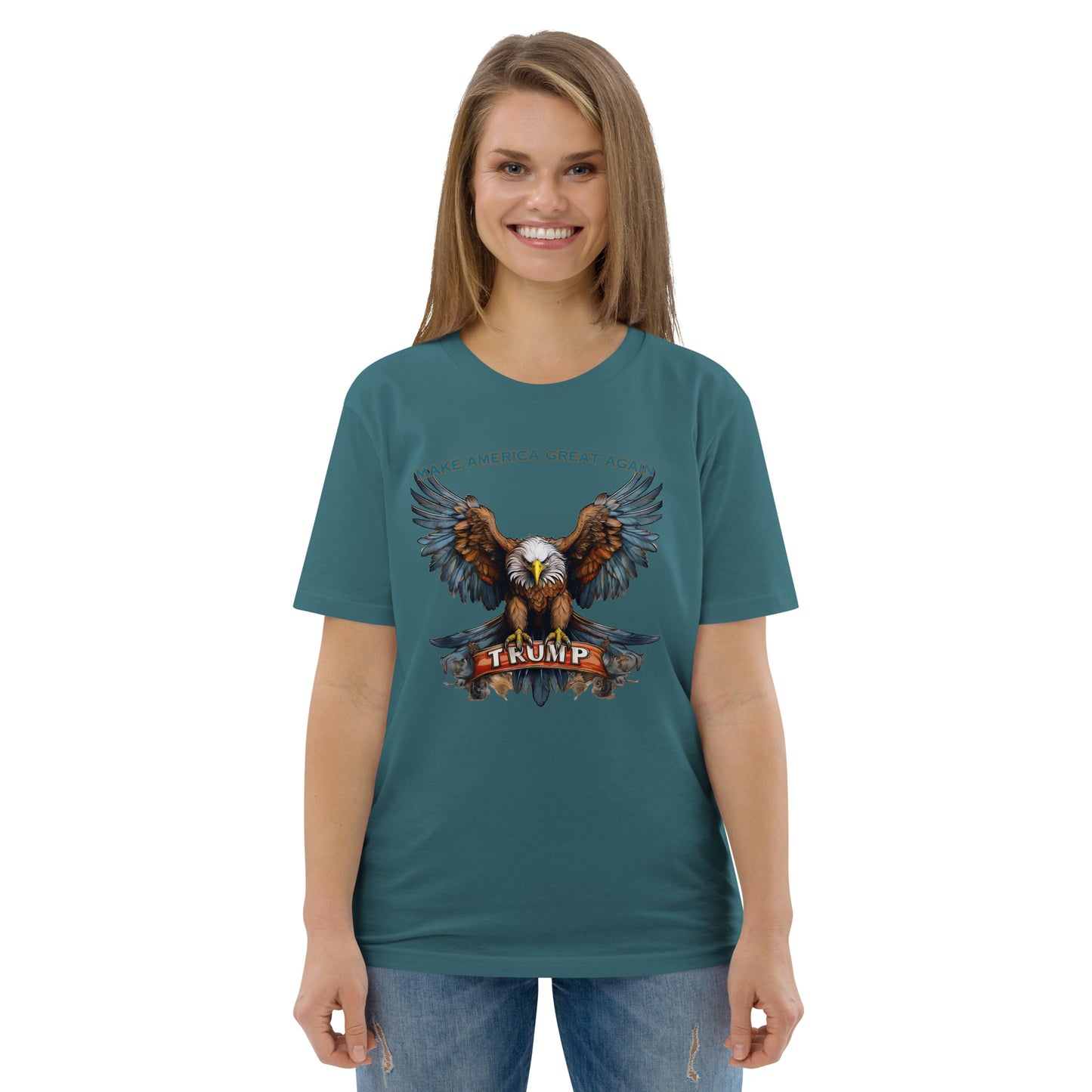 TRUMP MAKE AMERICA GREAT AGAIN Unisex organic cotton t-shirt