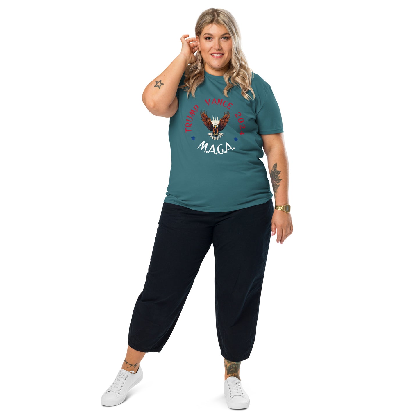2024 MAGA PATRIOTIC Unisex organic cotton t-shirt