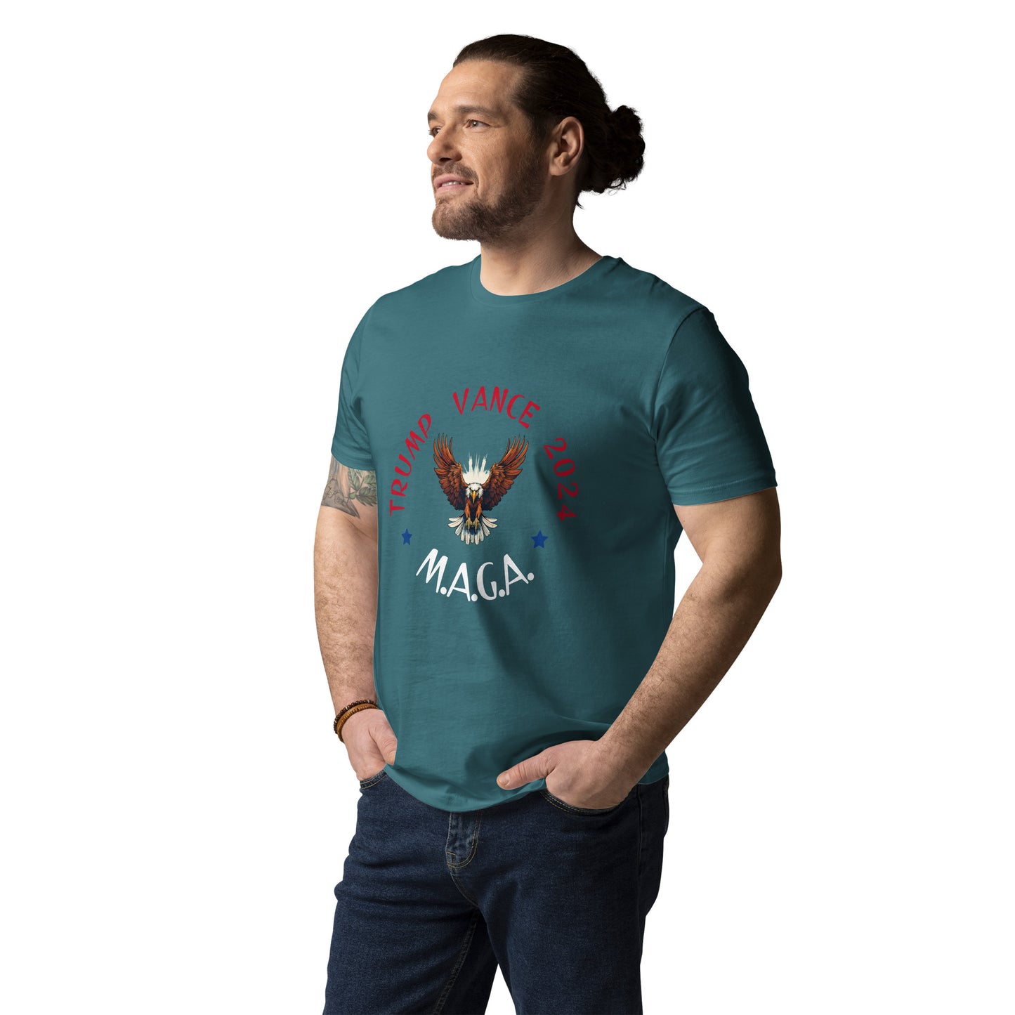 2024 MAGA PATRIOTIC Unisex organic cotton t-shirt