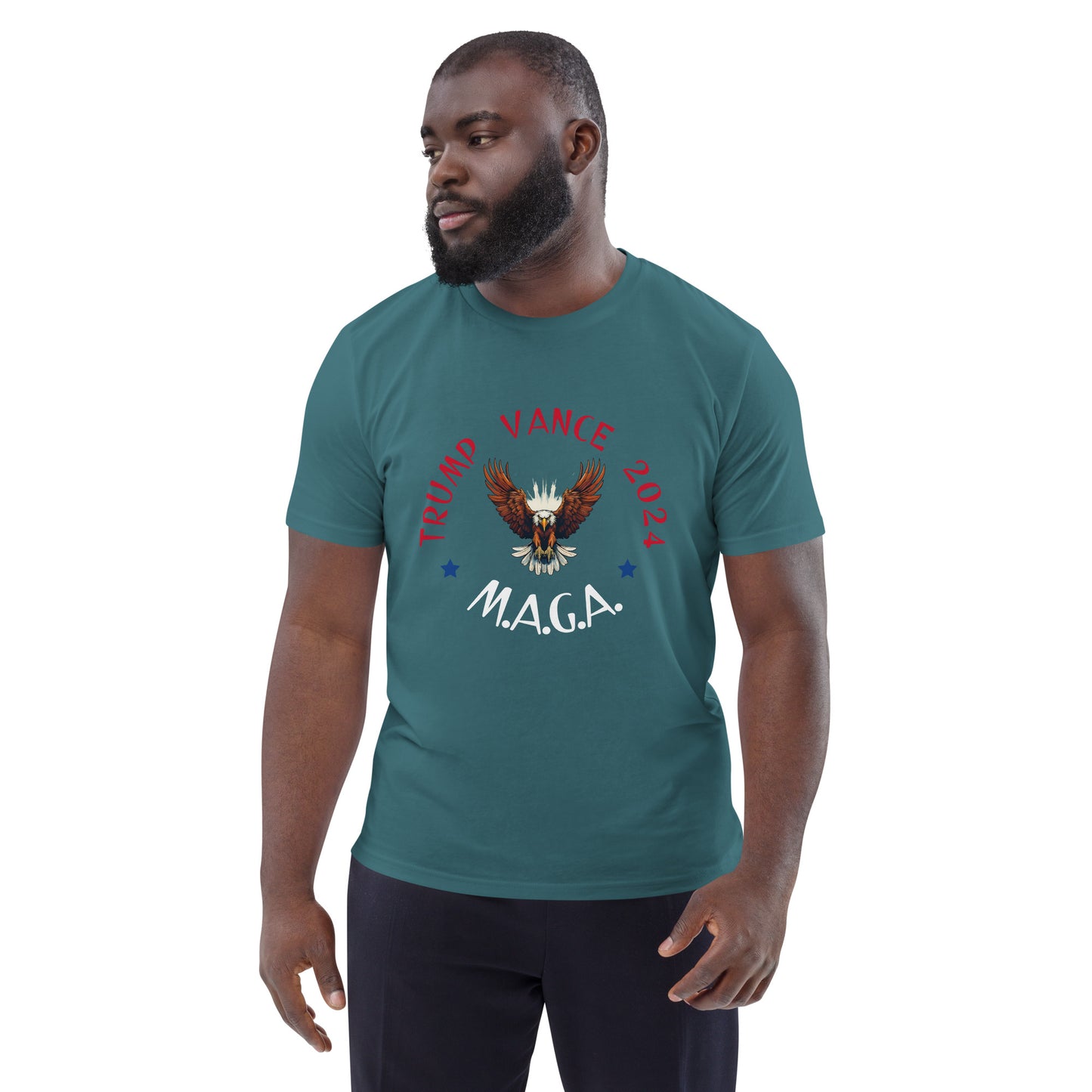 2024 MAGA PATRIOTIC Unisex organic cotton t-shirt