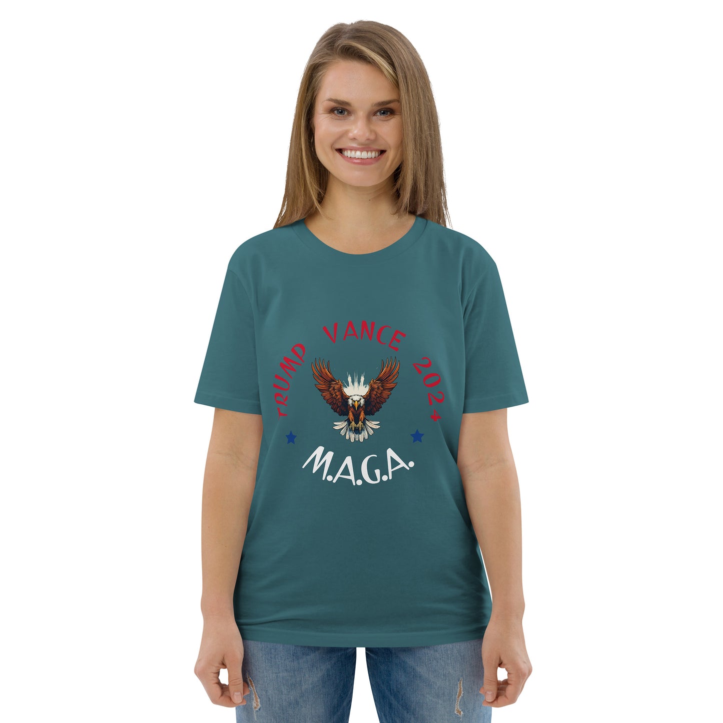 2024 MAGA PATRIOTIC Unisex organic cotton t-shirt