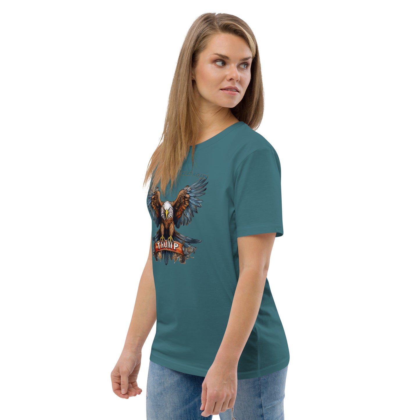 TRUMP MAKE AMERICA GREAT AGAIN Unisex organic cotton t-shirt