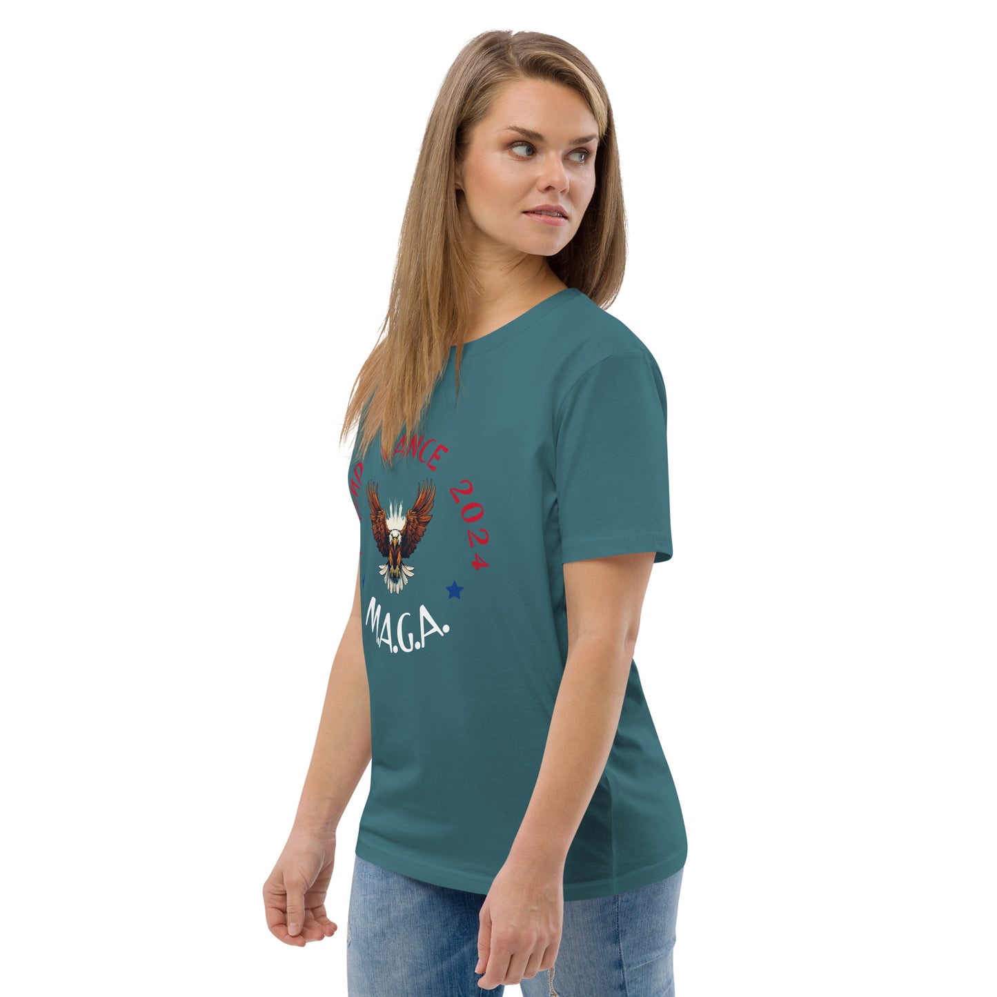 2024 MAGA PATRIOTIC Unisex organic cotton t-shirt
