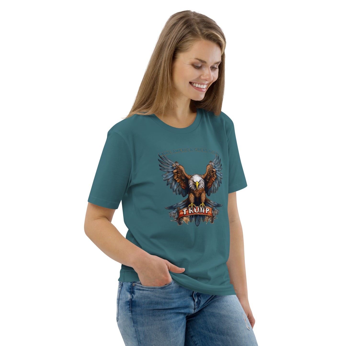 TRUMP MAKE AMERICA GREAT AGAIN Unisex organic cotton t-shirt