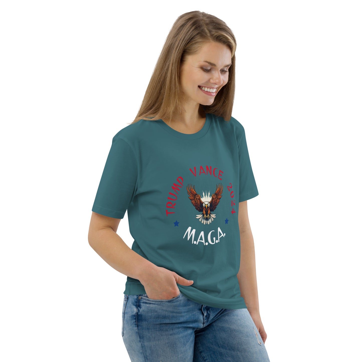 2024 MAGA PATRIOTIC Unisex organic cotton t-shirt