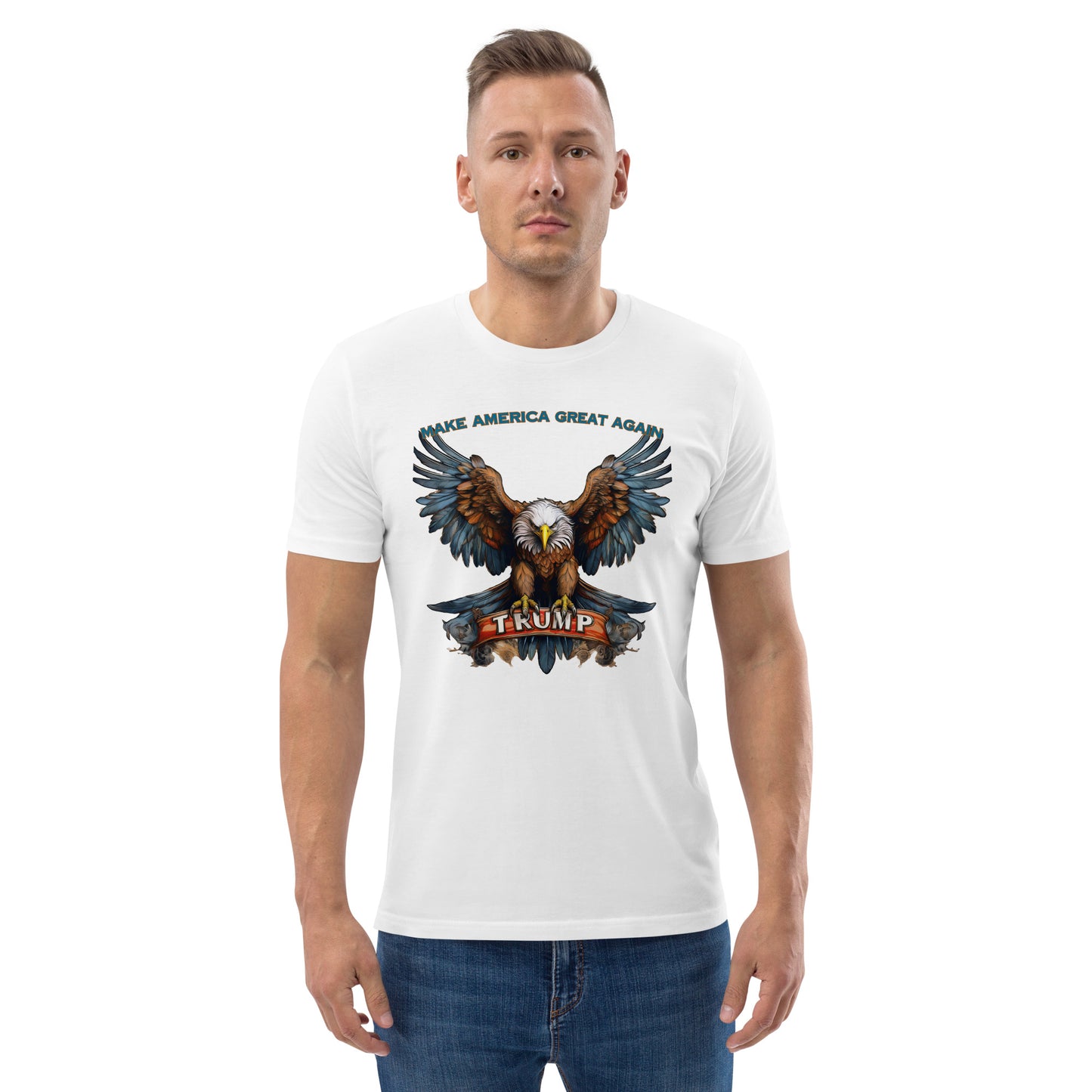 TRUMP MAKE AMERICA GREAT AGAIN Unisex organic cotton t-shirt