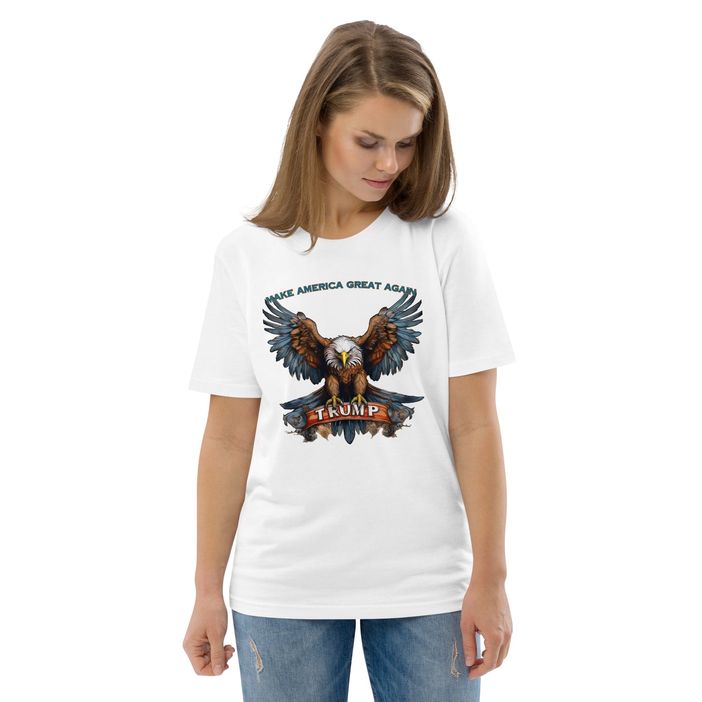 TRUMP MAKE AMERICA GREAT AGAIN Unisex organic cotton t-shirt