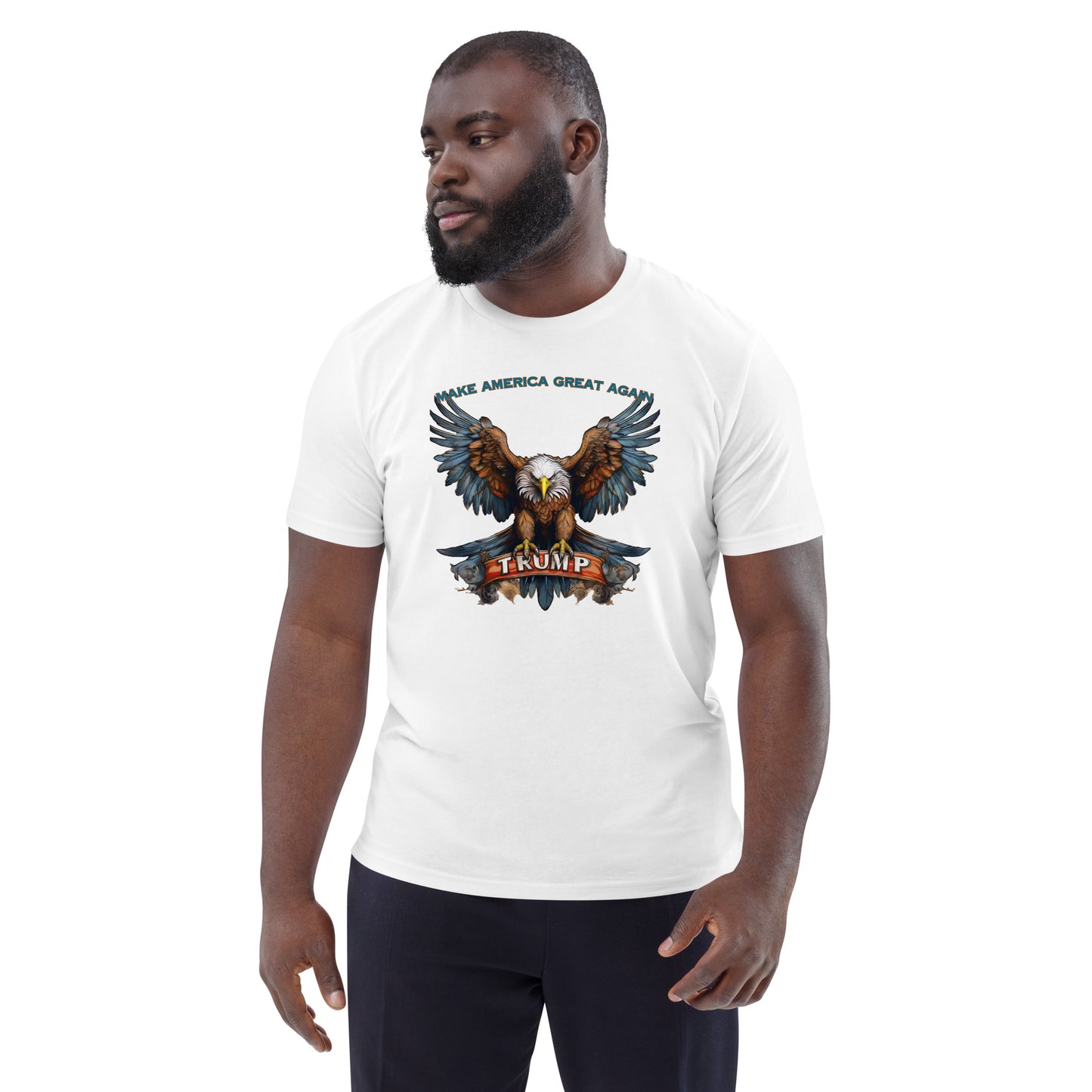 TRUMP MAKE AMERICA GREAT AGAIN Unisex organic cotton t-shirt