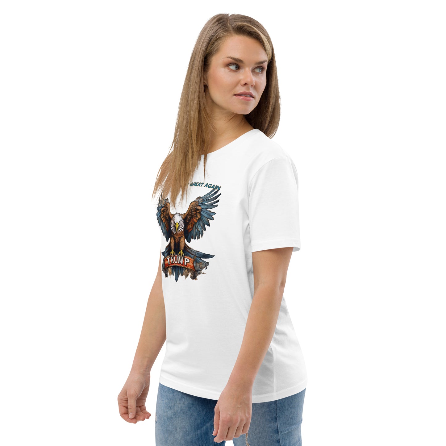 TRUMP MAKE AMERICA GREAT AGAIN Unisex organic cotton t-shirt