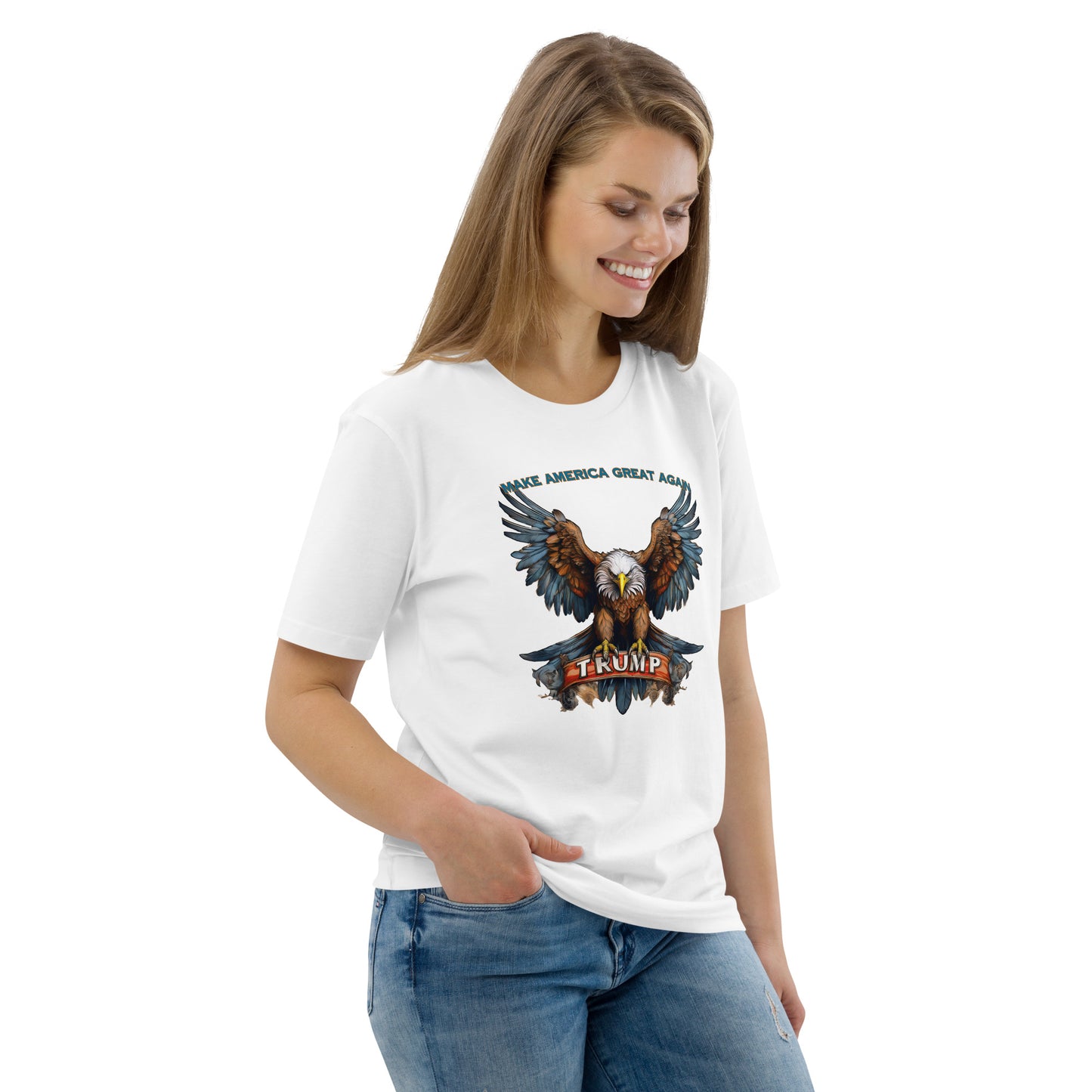 TRUMP MAKE AMERICA GREAT AGAIN Unisex organic cotton t-shirt