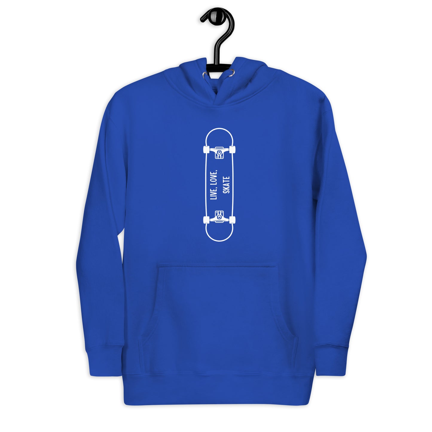 LIVE, LOVE, SKATE Unisex Hoodie