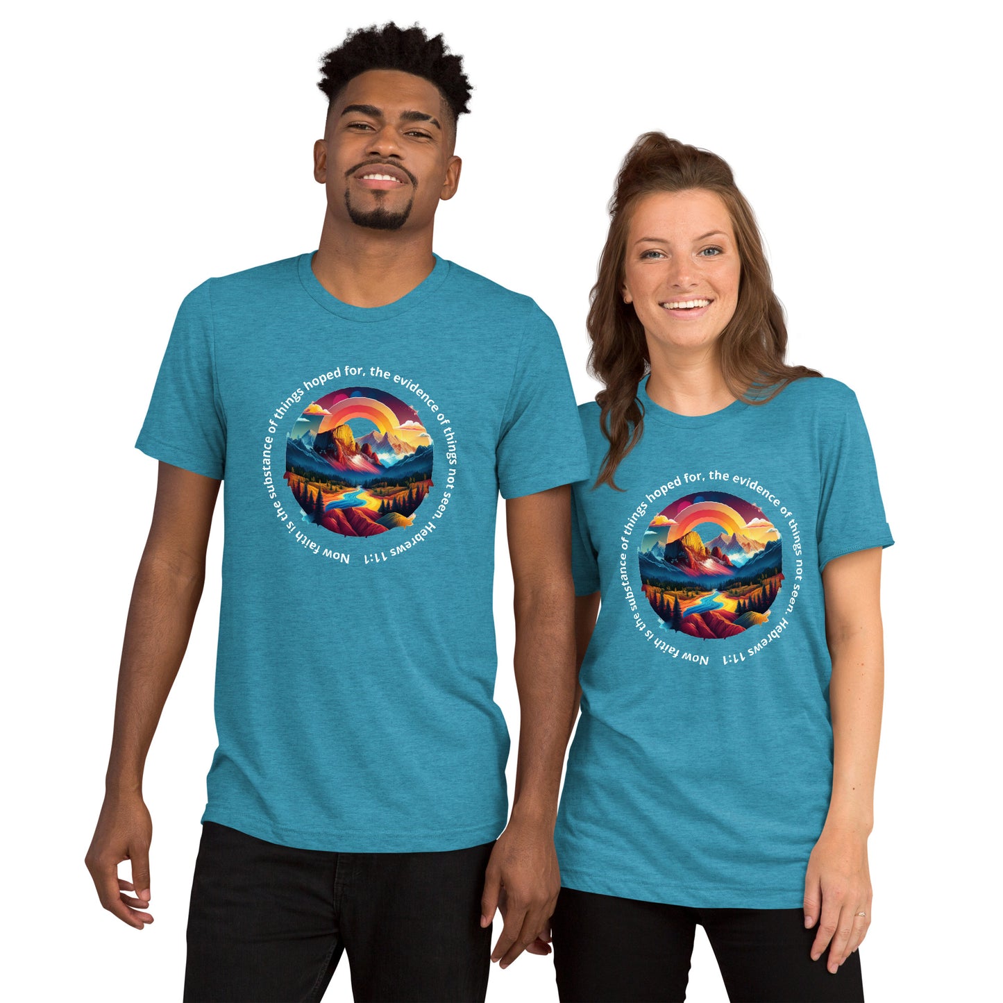 FAITH IS...Short sleeve t-shirt