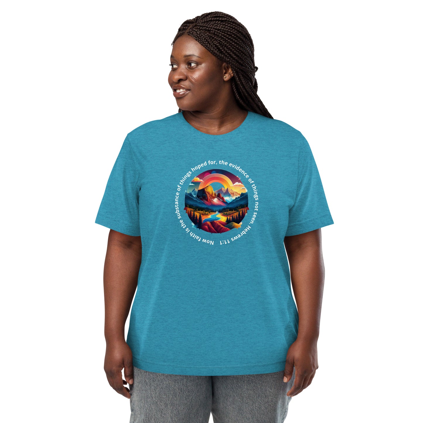 FAITH IS...Short sleeve t-shirt