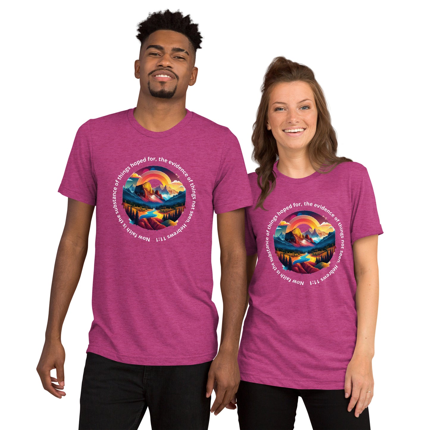FAITH IS...Short sleeve t-shirt