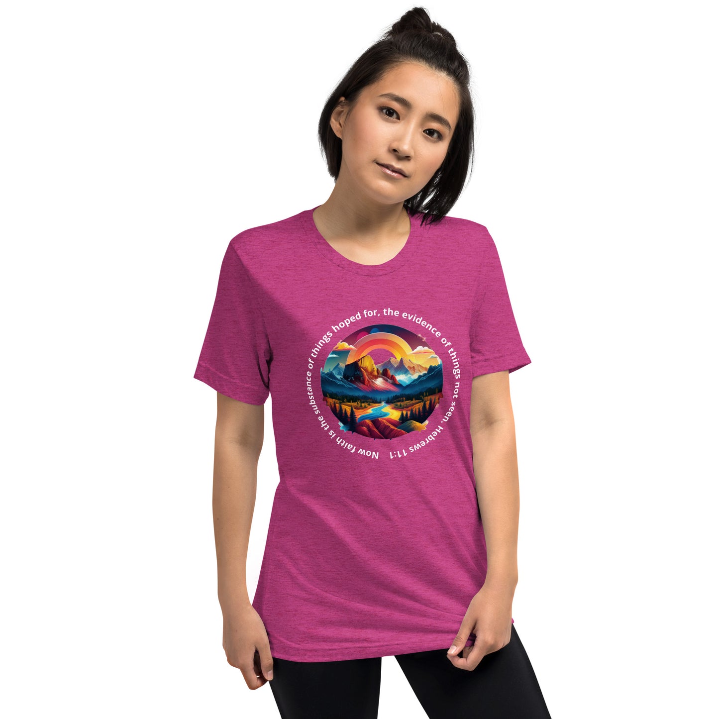 FAITH IS...Short sleeve t-shirt