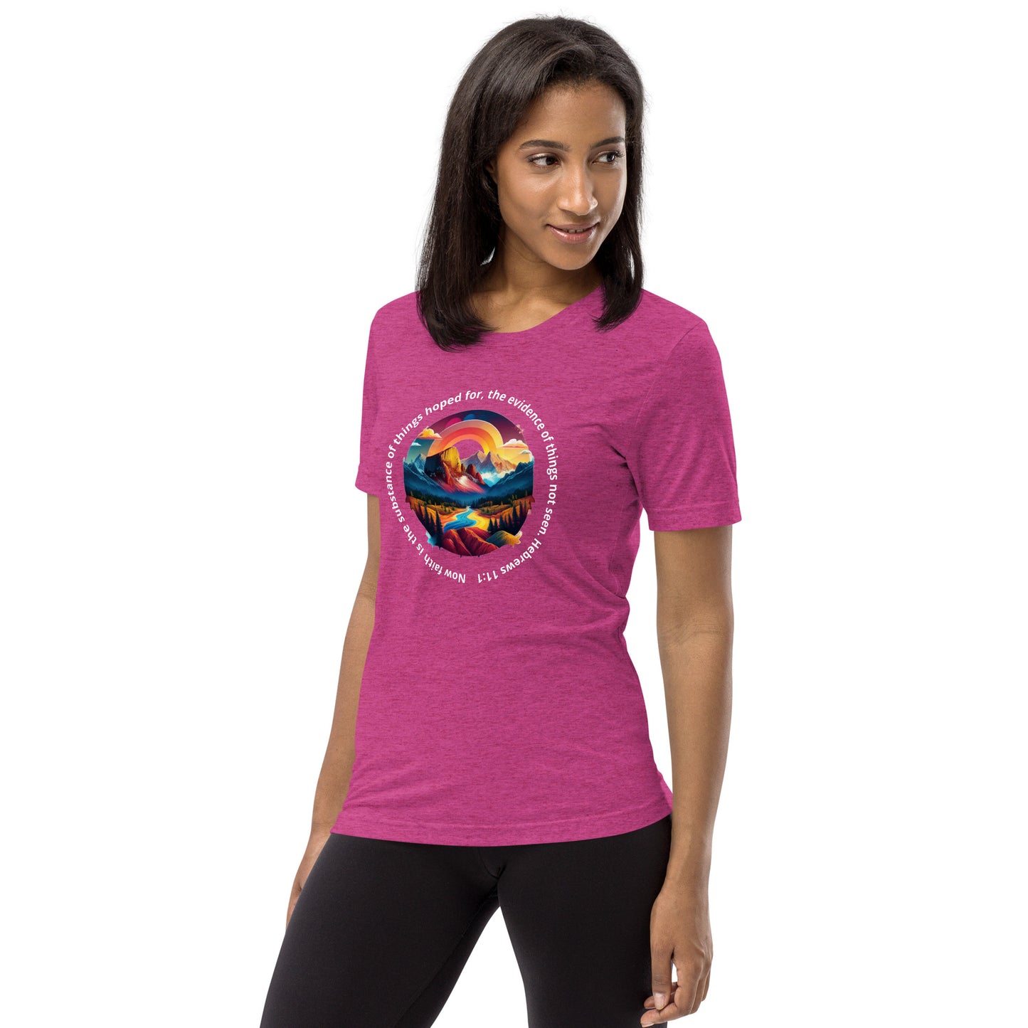 FAITH IS...Short sleeve t-shirt